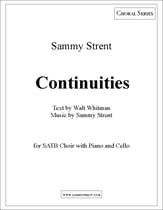 Continuities SATB choral sheet music cover